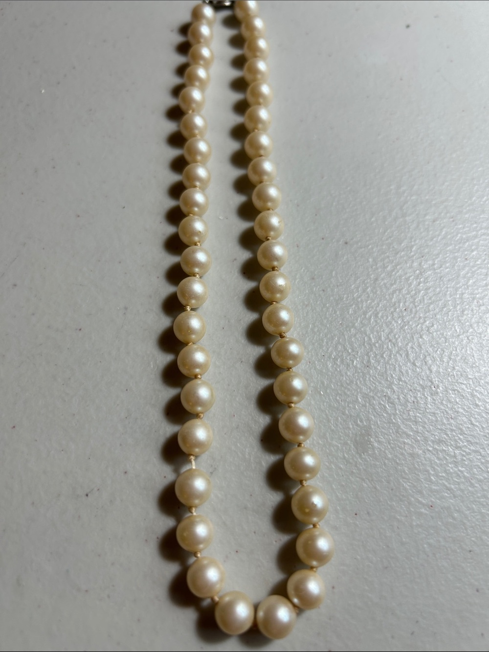 Classic Cream Pearl Necklace - Women Jewelry